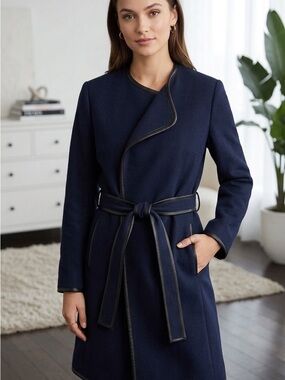 Elie Tahari Wool/Cashmere coat size s